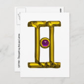GEMINI BRIEFKAART (Voorkant / Achterkant)