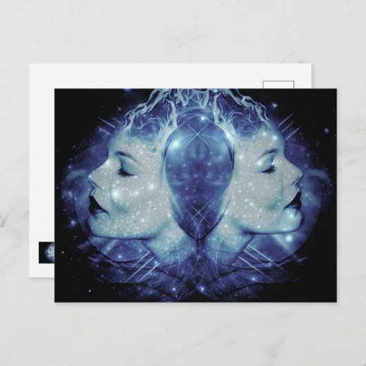 Gemini Briefkaart (Voorkant / Achterkant)