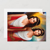 Gemini Briefkaart (Voorkant / Achterkant)