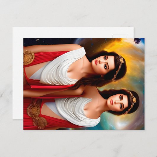 Gemini Briefkaart (Voorkant / Achterkant)