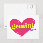 Gemini Briefkaart (Voorkant / Achterkant)