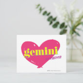 Gemini Briefkaart (Staand voorkant)