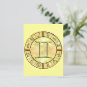 Gemini Briefkaart (Staand voorkant)