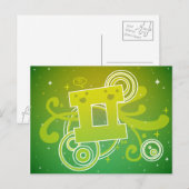 Gemini Briefkaart (Voorkant / Achterkant)