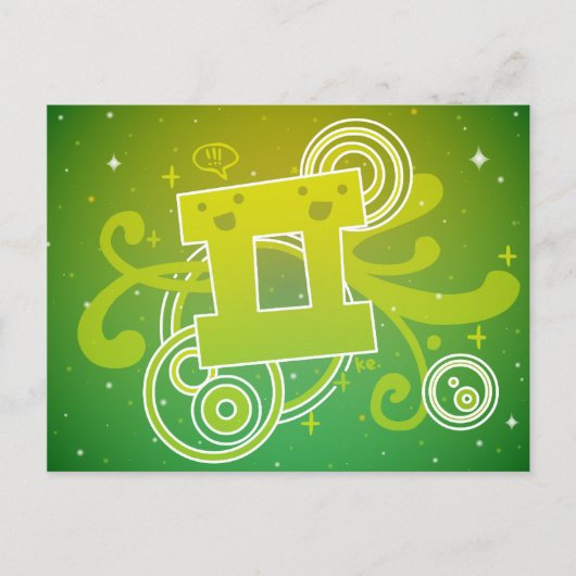 Gemini Briefkaart (Voorkant)