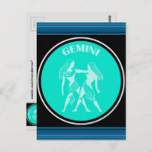 Gemini-Briefkaart Briefkaart (Voorkant / Achterkant)