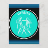 Gemini-Briefkaart Briefkaart (Voorkant)
