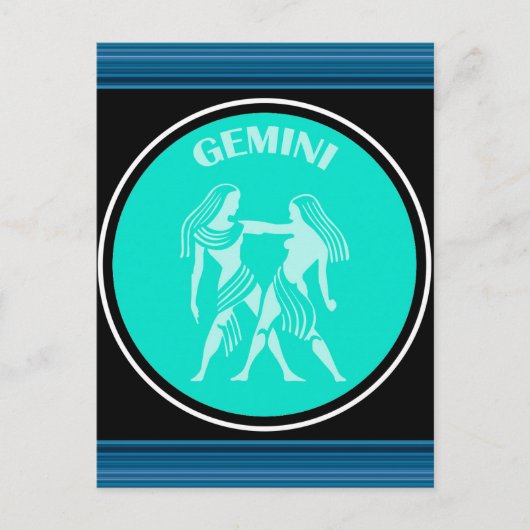 Gemini-Briefkaart Briefkaart (Voorkant)