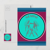 Gemini-Briefkaart Briefkaart (Voorkant / Achterkant)