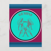 Gemini-Briefkaart Briefkaart (Voorkant)