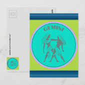 Gemini-Briefkaart Briefkaart (Voorkant / Achterkant)