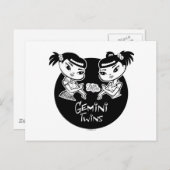 Gemini-Briefkaart Briefkaart (Voorkant / Achterkant)