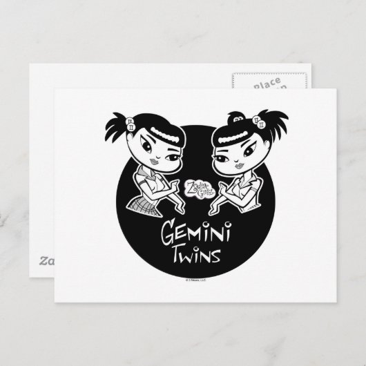 Gemini-Briefkaart Briefkaart (Voorkant / Achterkant)