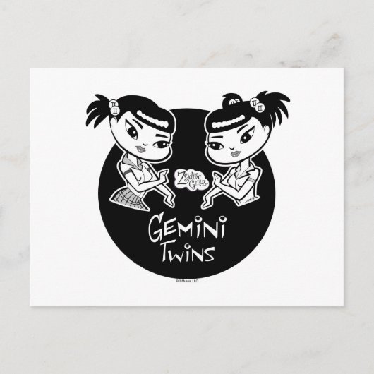 Gemini-Briefkaart Briefkaart (Voorkant)