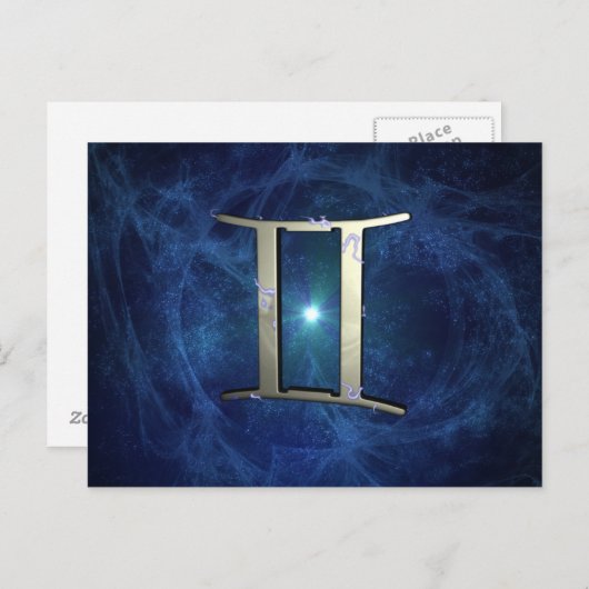 Gemini-Briefkaart Briefkaart (Voorkant / Achterkant)