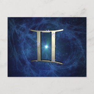 Gemini-Briefkaart Briefkaart