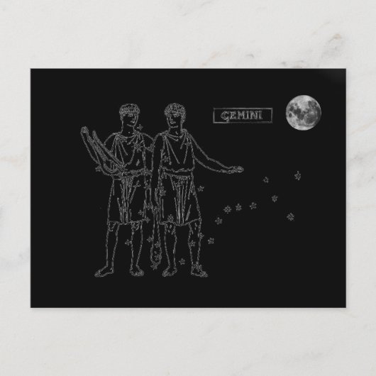 Gemini-Briefkaart Briefkaart (Voorkant)