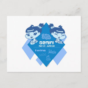 Gemini-Briefkaart Briefkaart