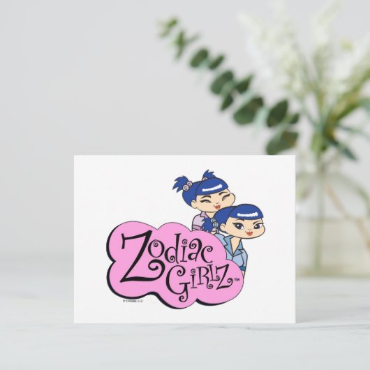 Gemini-Briefkaart Briefkaart (Staand voorkant)