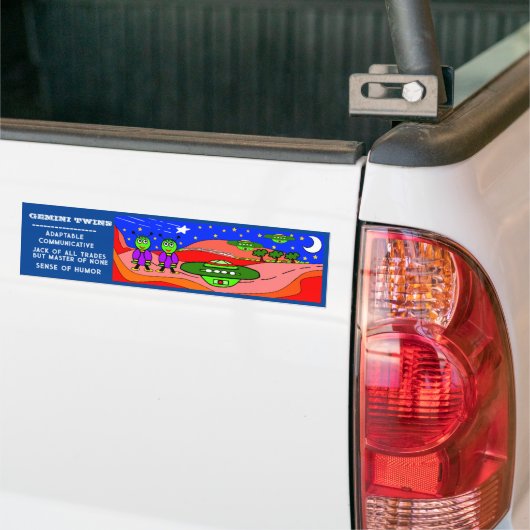 Gemini Bumpersticker (Op Truck)