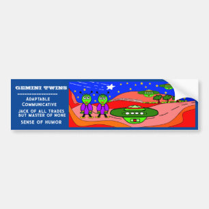 Gemini Bumpersticker