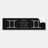 Gemini Bumpersticker (Voorkant)