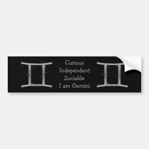 Gemini Bumpersticker