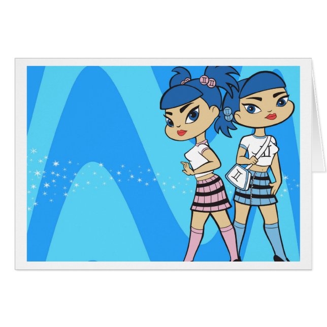 Gemini Card (Voorkant Horizontaal)