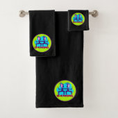 Gemini Cartoon Zodiac Astrology design Bad Handdoek (Insitu)