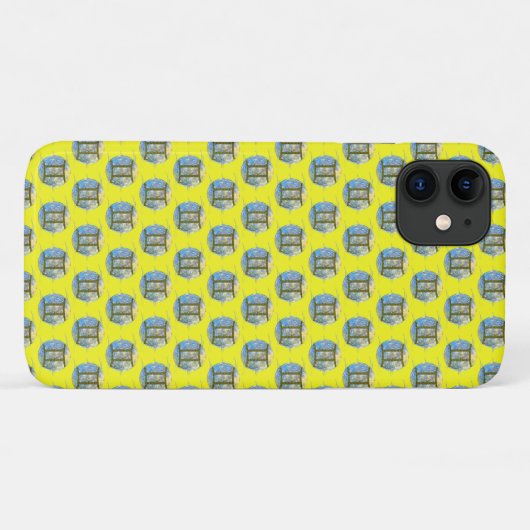 Gemini Case-Mate iPhone Case (Achterkant (horizontaal))