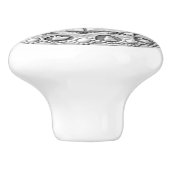 Gemini Ceramic Knob Keramische Knop (Zijkant)