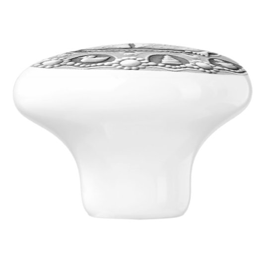 Gemini Ceramic Knob Keramische Knop (Zijkant)