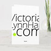 Gemini Chick Verjaardag Kaart (Achterkant)