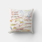 Gemini Child Astrology Zodiac Pillow Kussen (Voorkant)