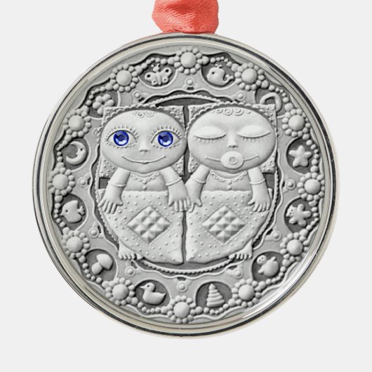 Gemini Coin premium ornament (Voorkant)