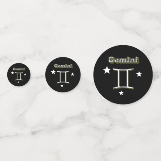 Gemini Confetti (Voorkanten)