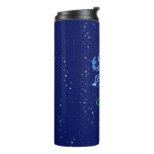 Gemini Constellation and Zodiac Sign with Stars Thermosbeker (Gedraaid links)
