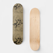 Gemini Constellation Hevelius 1690 Engraving Persoonlijk Skateboard (Voorkant)