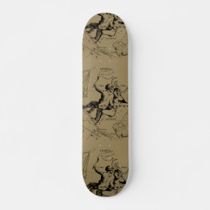 Gemini Constellation Hevelius 1690 Engraving Persoonlijk Skateboard