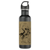 Gemini Constellation Hevelius 1690 mei12-juni20 Waterfles (Voorkant)