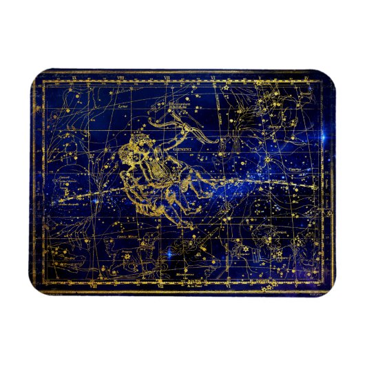 gemini constellation magnet magneet (Horizontaal)