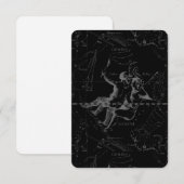 Gemini Constellation Map Engraving by Hevelius (Voorkant / Achterkant)