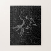 Gemini Constellation Map Engraving by Hevelius Legpuzzel (Verticaal)