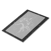 Gemini Constellation Map Hevelius 1690 op Black Notitieblok (Schuin)