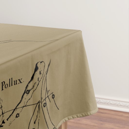 Gemini Constellation Map Hevelius circa 1690 Tafelkleed (Voorbeeld)