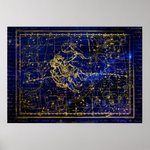 gemini constellation poster