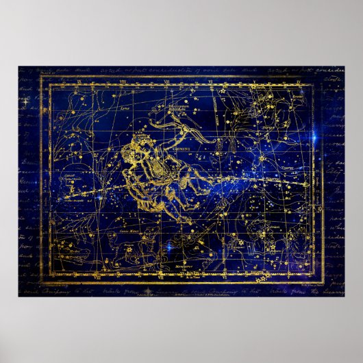 gemini constellation poster (Voorkant)