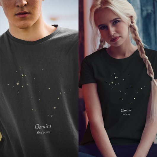 Gemini Constellation T-shirt