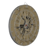 Gemini Constellation Zodiac Hevelius 1690 Dartbord (Voorkant Links)