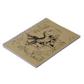 Gemini Constellation Zodiac Hevelius 1690 Notitieboek (Linkerzijde)